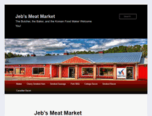 Tablet Screenshot of jebsbbq.com